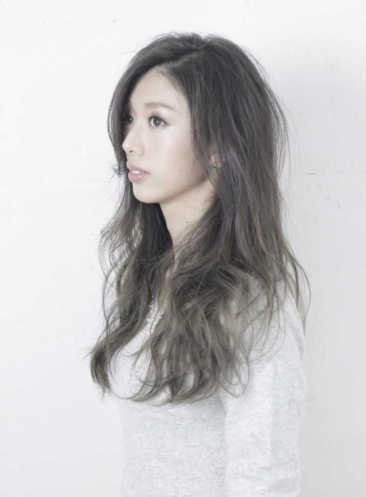 菜々緒風大人ナチュラル ヘアカタログ Ash 十日市場店 渋谷 絵美 ヘアサロン 美容院 Ash オフィシャルサイト