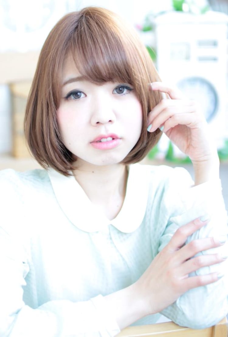 クラシカル ハニーベージュボブ｜ヘアカタログ ｜ヘアサロン・美容院｜Ash オフィシャルサイト