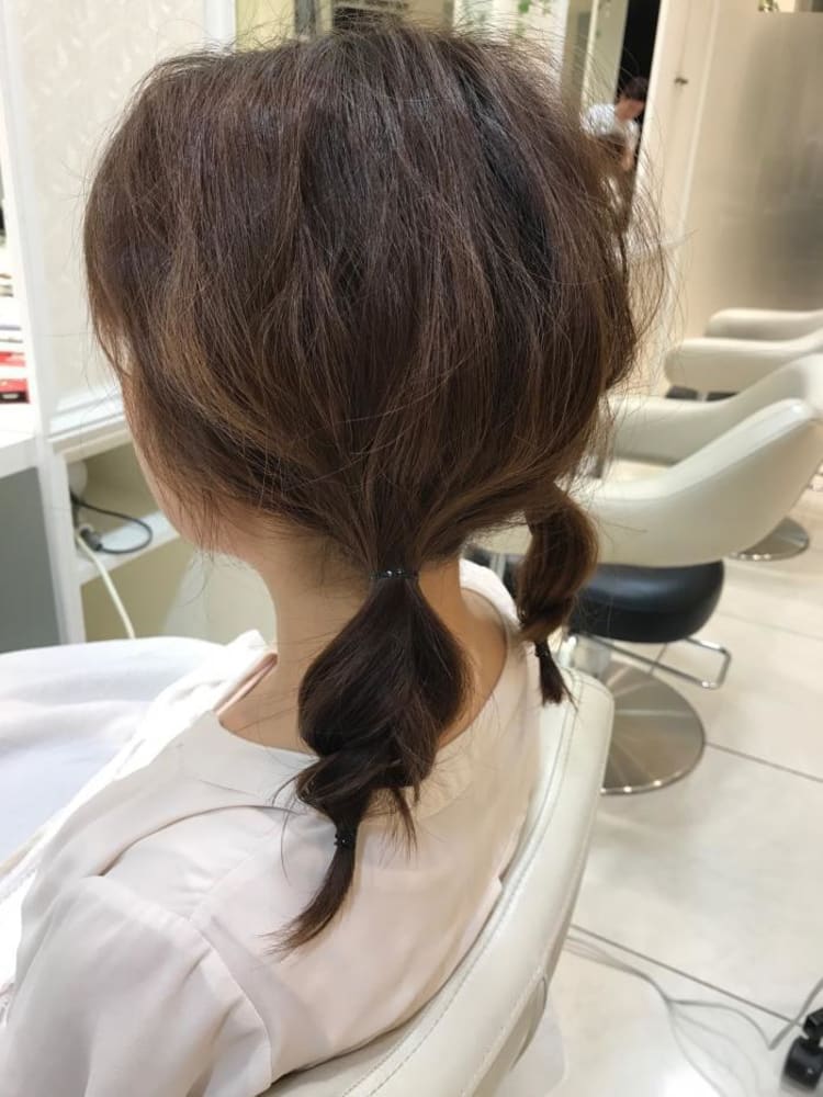 ゆるふわ ツインテール ヘアカタログ ヘアサロン 美容院 Ash オフィシャルサイト