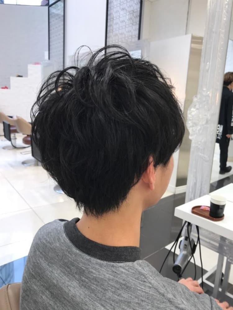 メンズマッシュ ヘアカタログ Ash 渋谷店 今井 啓太 ヘアサロン