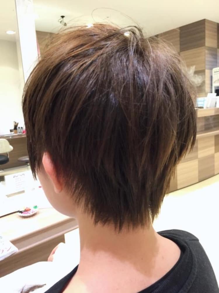 ハンサムベリーショート ヘアカタログ Ash 新子安店 西藤 千明 ヘアサロン 美容院 Ash オフィシャルサイト