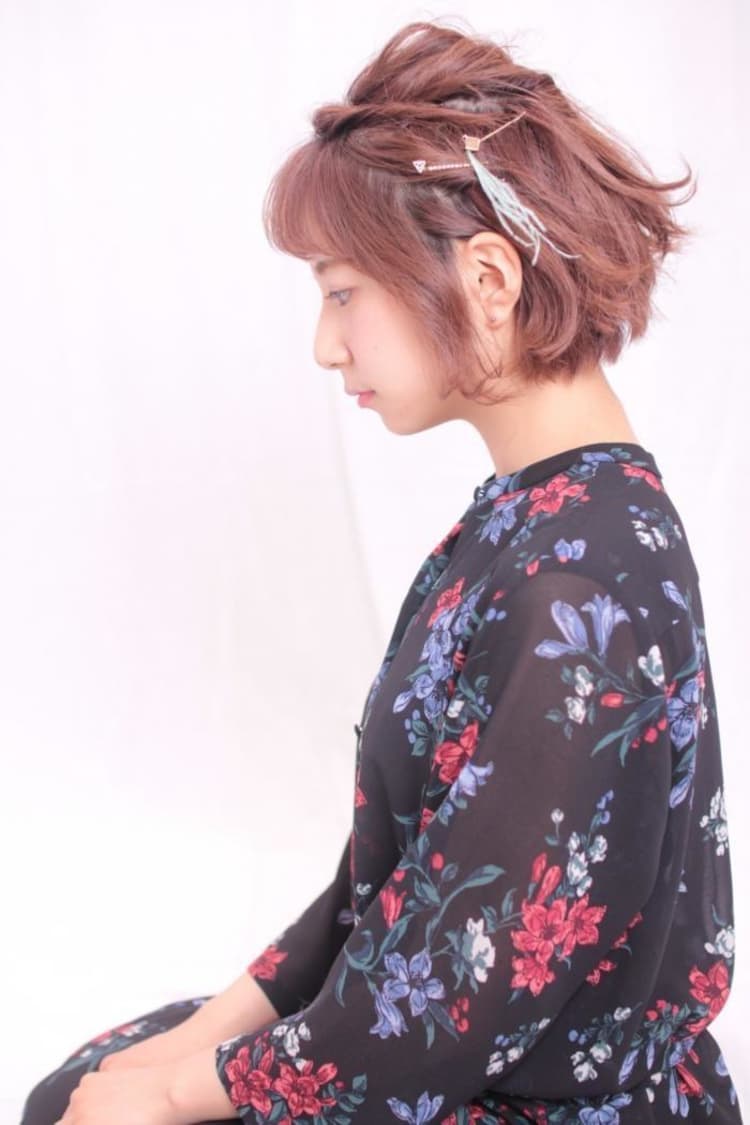 猫耳ショートボブアレンジ ヘアカタログ Ash 東神奈川店 Ash 東神奈川店 ヘアサロン 美容院 Ash オフィシャルサイト
