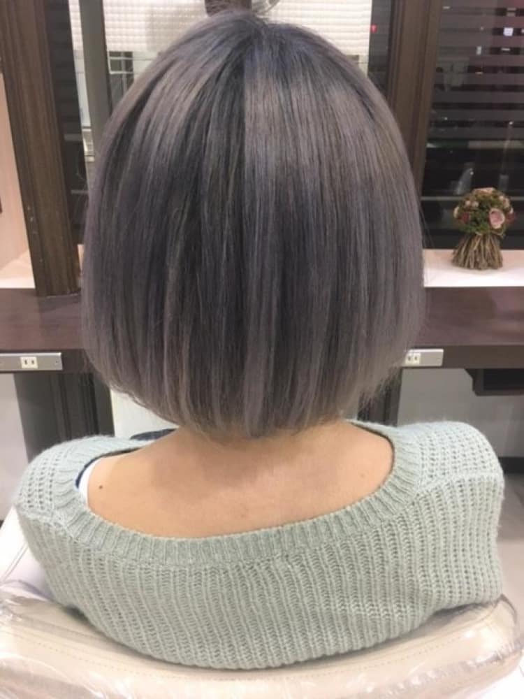 ホワイトグレージュ ヘアカタログ Ash 等々力店 寺内 紳悟 ヘアサロン 美容院 Ash オフィシャルサイト