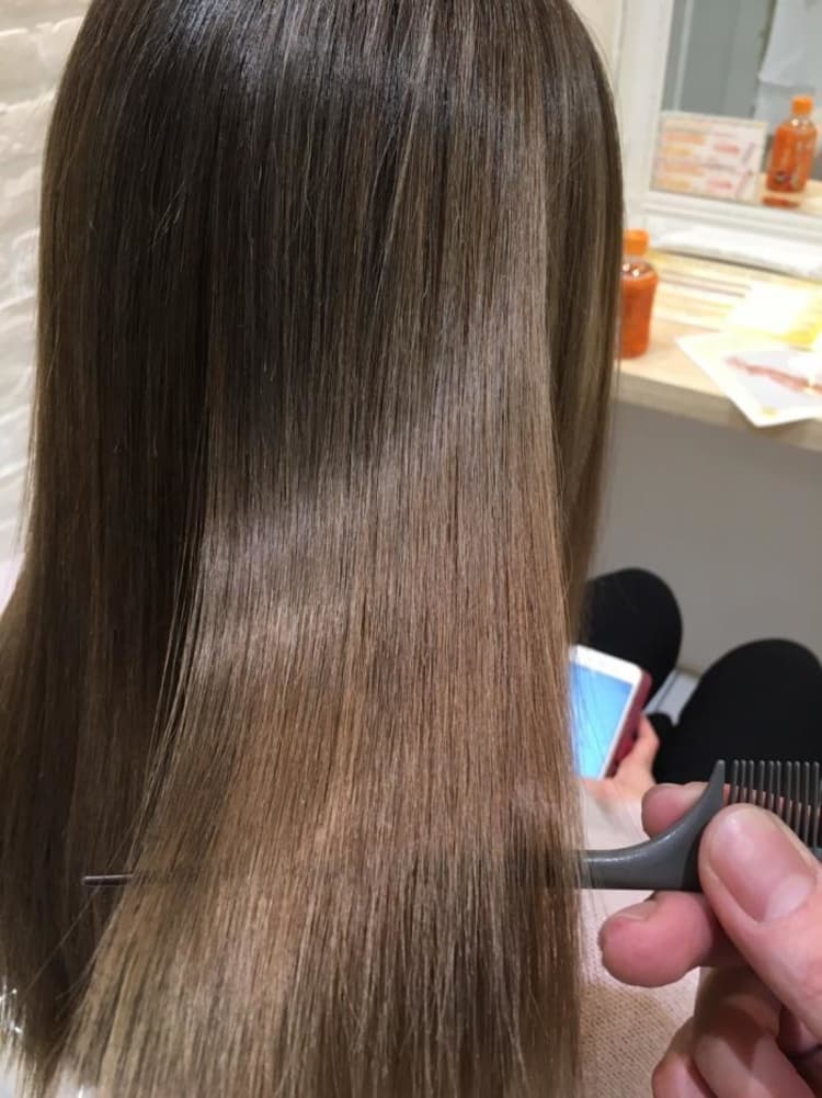 ノーダメージで出来るウル艶 縮毛矯正 ヘアカタログ Ash 白楽店 宇野 堅太 ヘアサロン 美容院 Ash オフィシャルサイト