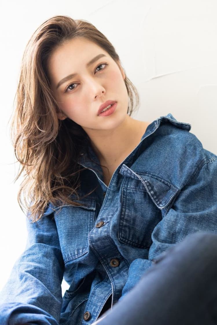 外国人風かきあげセミロング ヘアカタログ Ash 祐天寺店 山田 涼一 ヘアサロン 美容院 Ash オフィシャルサイト