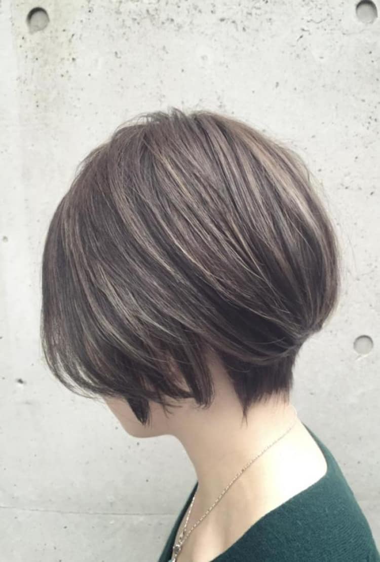 グラデーションボブ ヘアカタログ Ash 戸田公園店 岩田 芳郎 ヘアサロン 美容院 Ash オフィシャルサイト