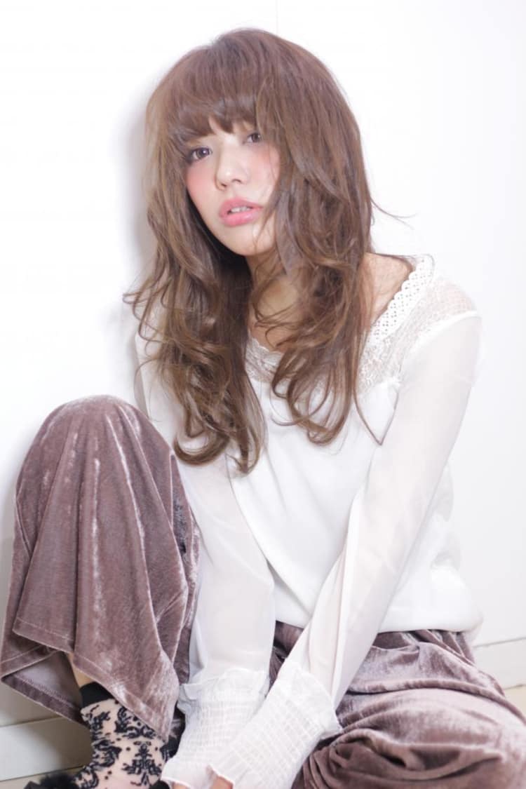 アンニュイ ロング ヘアカタログ ヘアサロン 美容院 Ash オフィシャルサイト