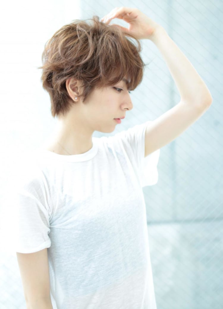 Hd限定マニッシュ ショート パーマ 最高のヘアスタイルのアイデア