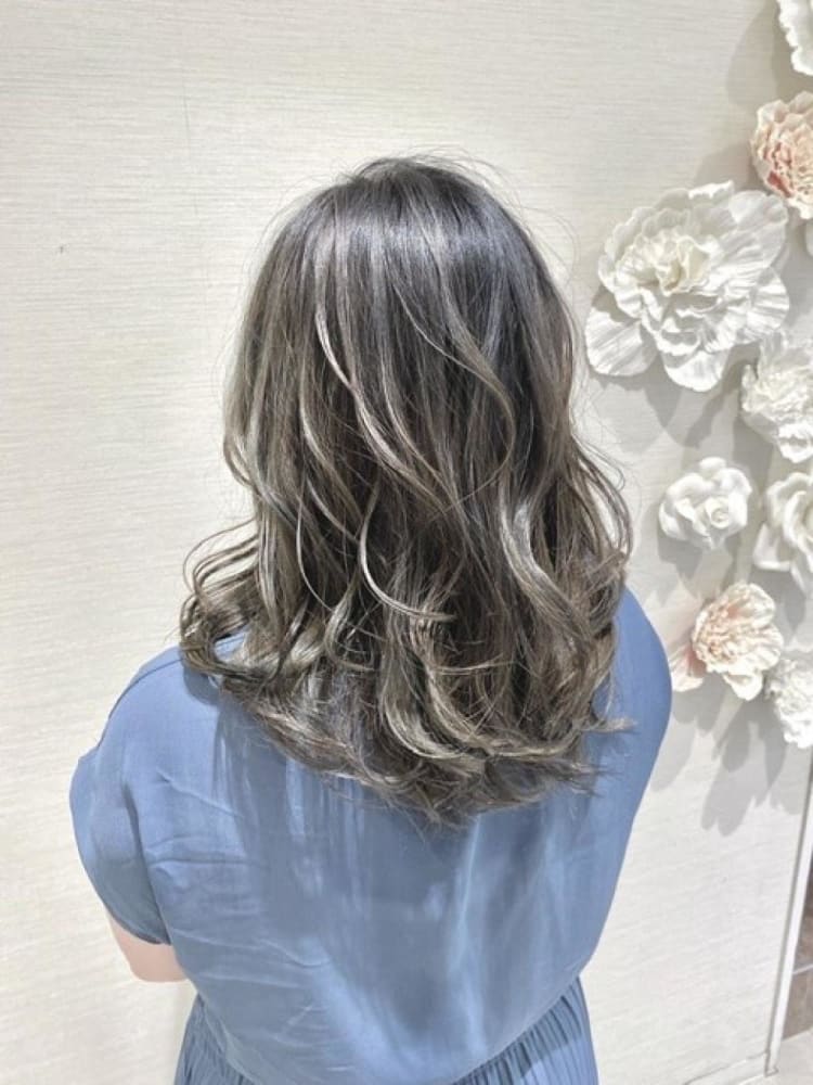 エアタッチバレイヤージュ アイスグレージュ ヘアカタログ Ash 大泉学園店 横山 直輝 ヘアサロン 美容院 Ash オフィシャルサイト エアタッチバレイヤージュ アイスグレージュ ヘアカタログ Ash 大泉学園店 横山 直輝 ヘアサロン 美容院 Ash オフィシャルサイト