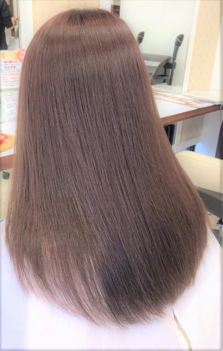 ツヤ感抜群 ヌーディーカラー ヘアカタログ Bees センター北店 Bees センター北店 ヘアサロン 美容院 Ash オフィシャルサイト