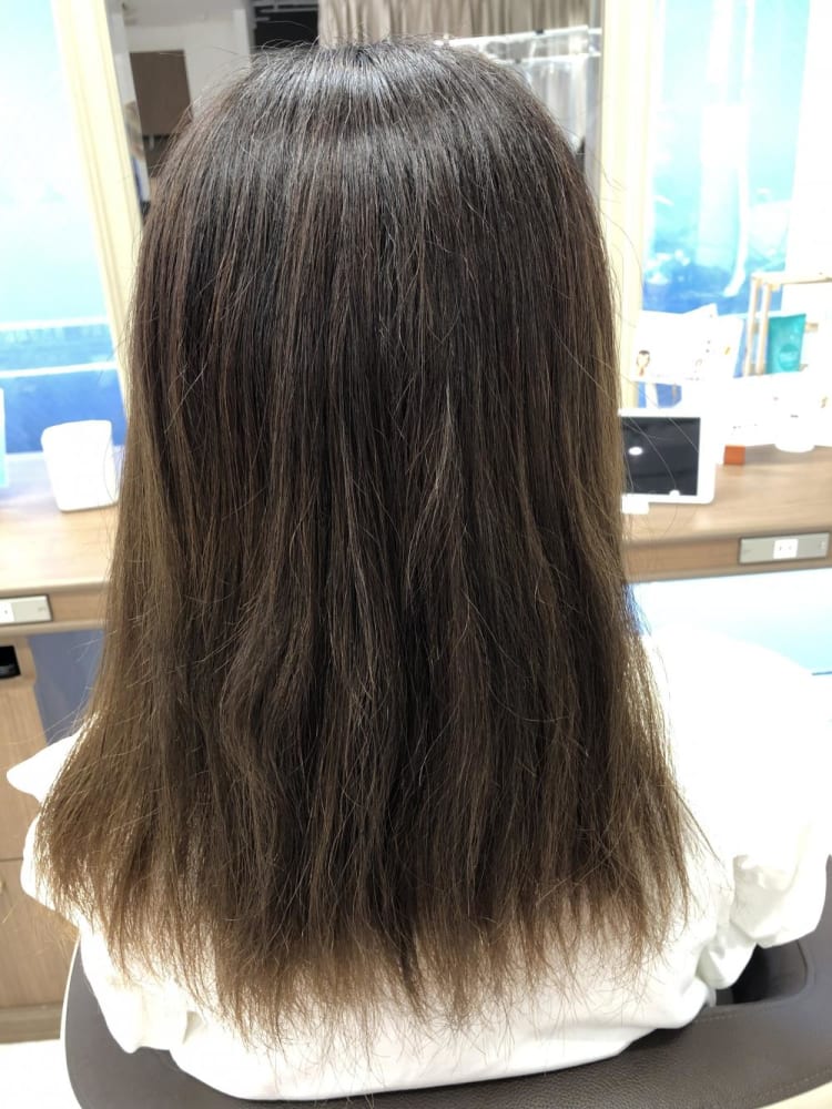 朝も0分スタイリング 艶サラ縮毛矯正 ヘアカタログ Ash 下北沢店 中上 彩花 ヘアサロン 美容院 Ash オフィシャルサイト