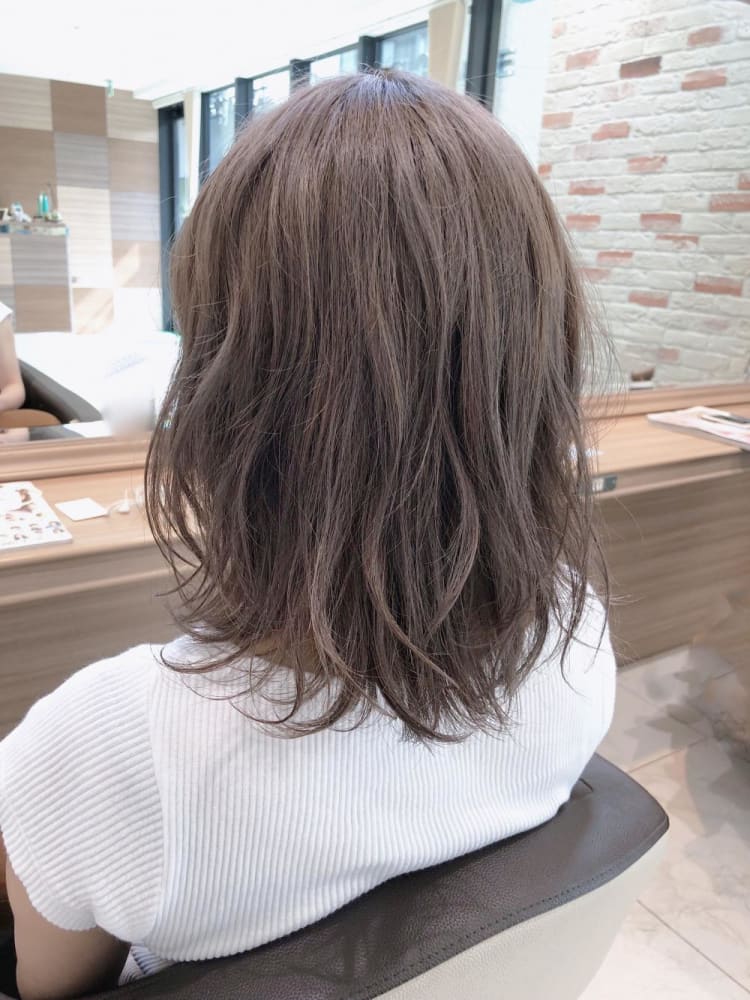 1ブリーチ イルミナシフォングレージュ ヘアカタログ Ash 大森店 長谷川 希望 ヘアサロン 美容院 Ash オフィシャルサイト