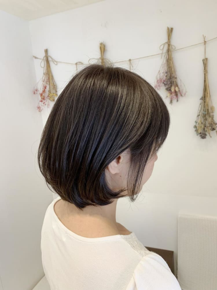 グラデーションボブ ヘアカタログ Ash 八幡山店 亀田 友香里 ヘアサロン 美容院 Ash オフィシャルサイト