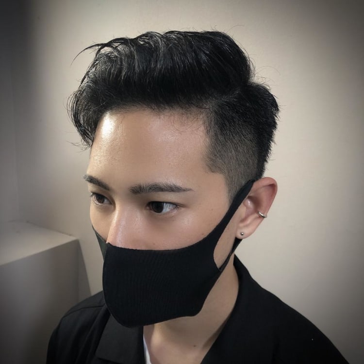 刈り上げ 短髪 ヘアカタログ Ash 都立大学店 中山 裕介 ヘアサロン 美容院 Ash オフィシャルサイト