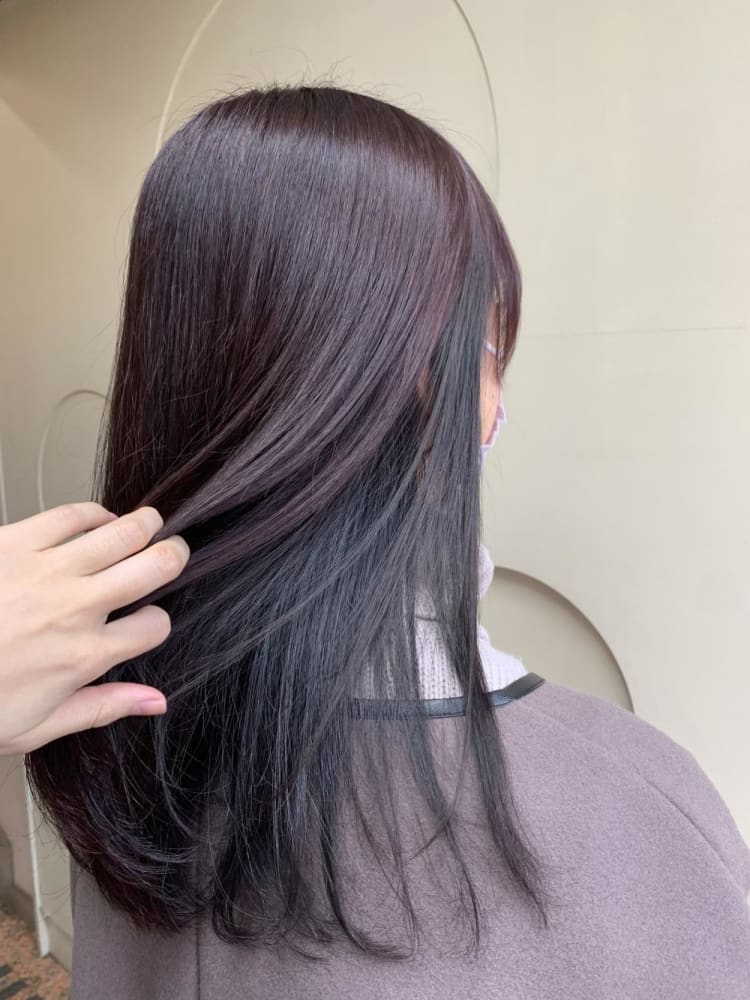 ココアピンク インナーカラーブラック ヘアカタログ Ash 高円寺店 高橋 礼奈 ヘアサロン 美容院 Ash オフィシャルサイト