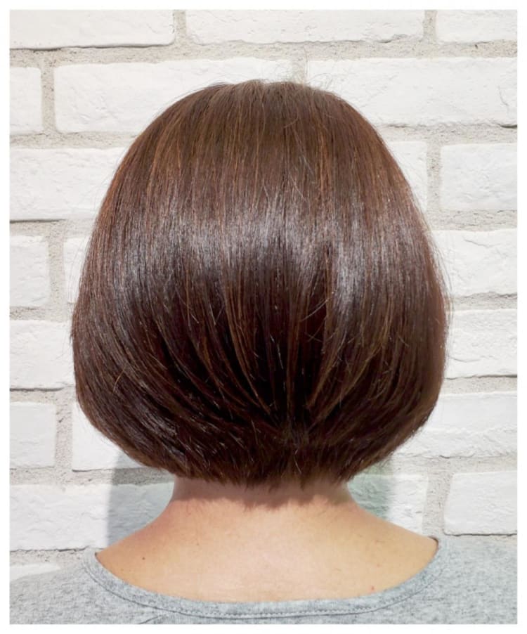 前下がりボブ ヘアカタログ ヘアサロン 美容院 Ash オフィシャルサイト