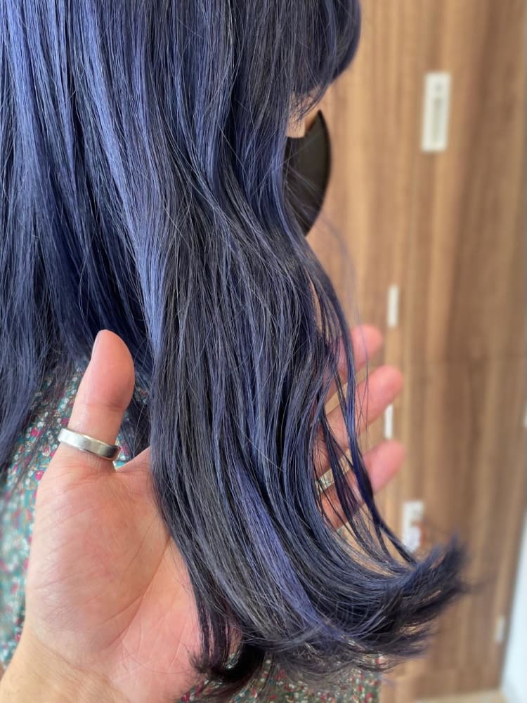 ブルーパープル 最強カラー ヘアカタログ Ash 豊田店 中武 優 ヘアサロン 美容院 Ash オフィシャルサイト