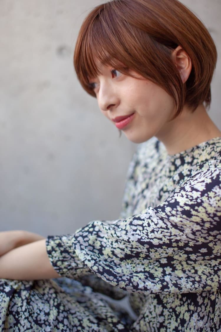 30代40代小顔に見えるショートボブ ヘアカタログ Ash 目白店 Ash 目白店 ヘアサロン 美容院 Ash オフィシャルサイト