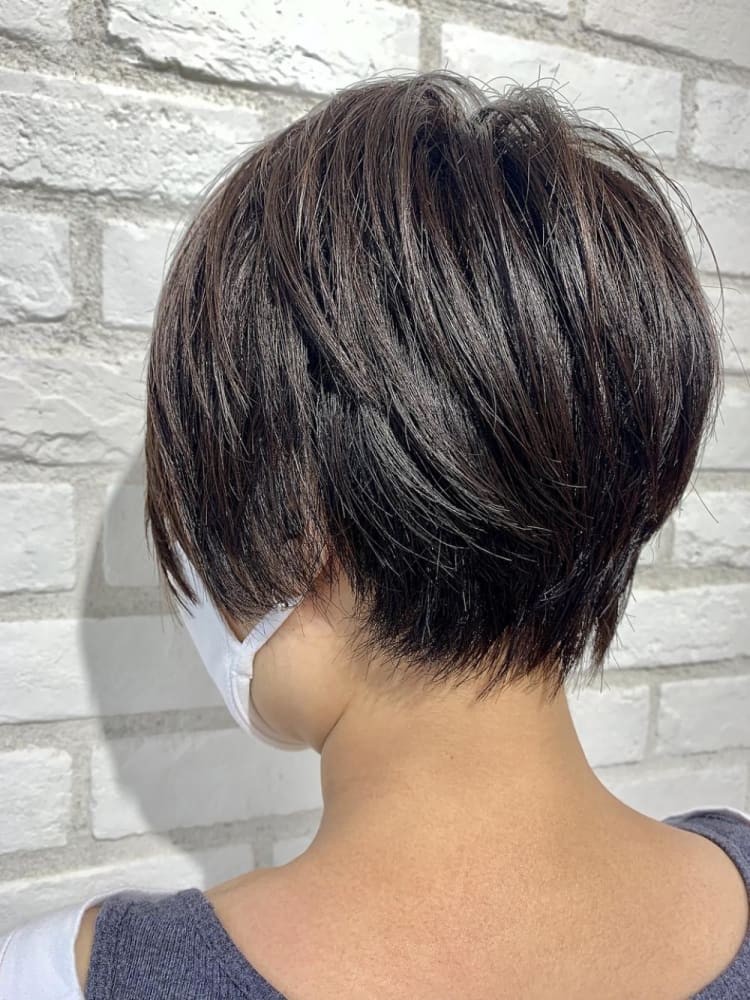 トップふんわりショート ヘアカタログ ヘアサロン 美容院 Ash オフィシャルサイト