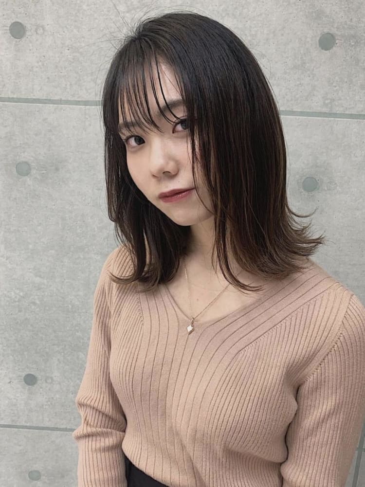 外はねロブ ヘアカタログ Ash 桜新町店 永井 麻菜 ヘアサロン 美容院 Ash オフィシャルサイト