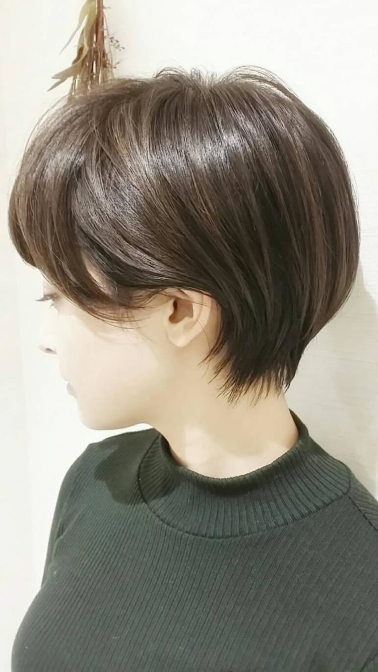 大人可愛い括れボブ ヘアカタログ Ash 大泉学園店 真木 敬義 ヘアサロン 美容院 Ash オフィシャルサイト