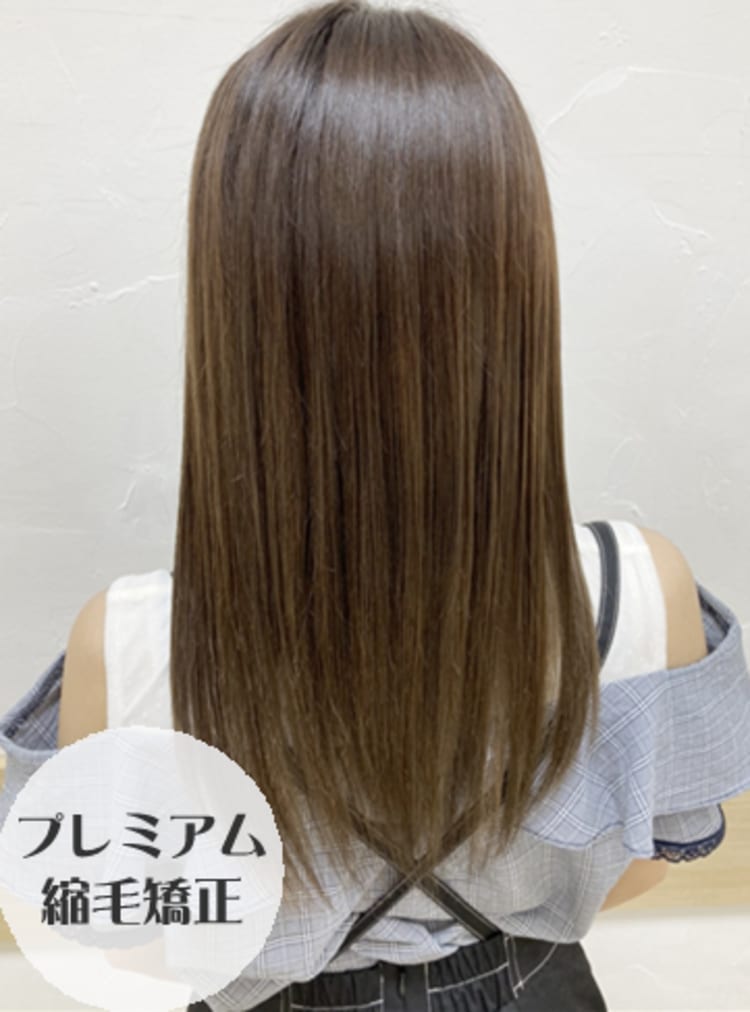 まっすぐだけじゃない 縮毛矯正 ロング ヘアカタログ Ash 亀戸店 安達 謙二 ヘアサロン 美容院 Ash オフィシャルサイト