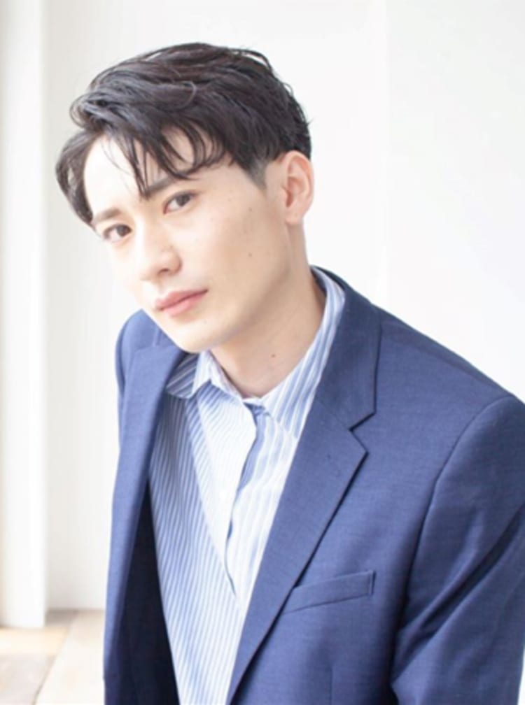 ビジネスマン向け メンズ黒髪パーマスタイル ヘアカタログ Ash 亀戸店 安達 謙二 ヘアサロン 美容院 Ash オフィシャルサイト