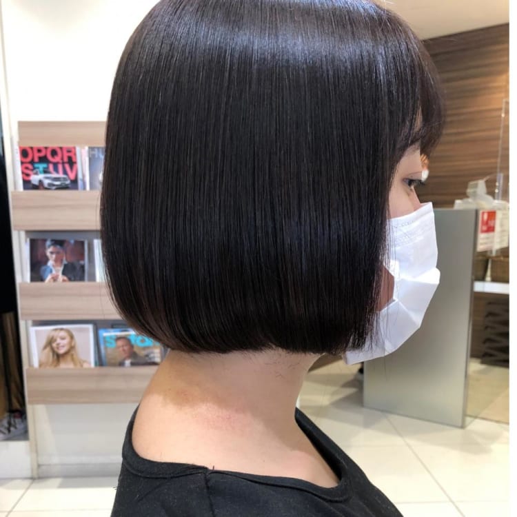 王道ボブ｜ヘアカタログ Ash 日吉店 加治佐 恵子｜ヘアサロン・美容院｜Ash オフィシャルサイト