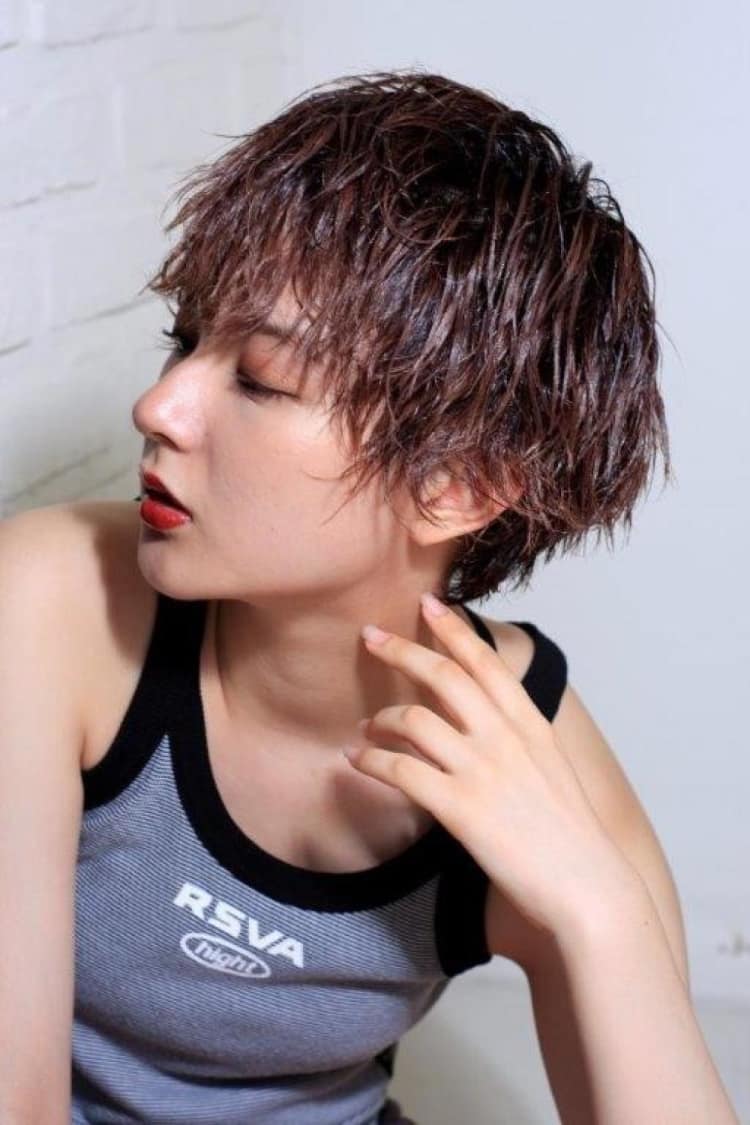 ウェットショートボブ ヘアカタログ Ash 吉祥寺店 飯田 哲也 ヘアサロン 美容院 Ash オフィシャルサイト