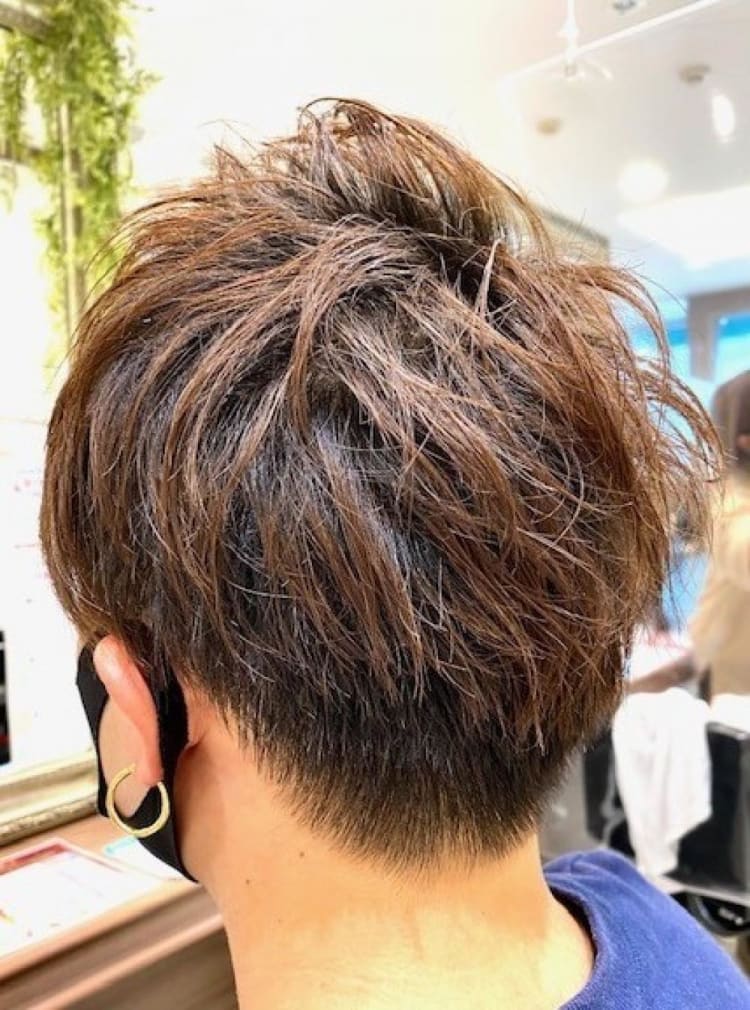 メンズ ツーブロック刈り上げスタイル ヘアカタログ Ash 鶴ヶ峰2号店 具志堅 政也 ヘアサロン 美容院 Ash オフィシャルサイト