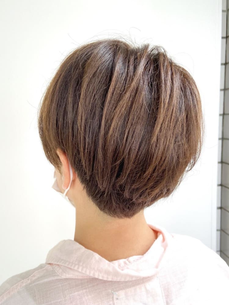 大人ハンサムマッシュショート ヘアカタログ Ash 高津店 北 早耶香 ヘアサロン 美容院 Ash オフィシャルサイト