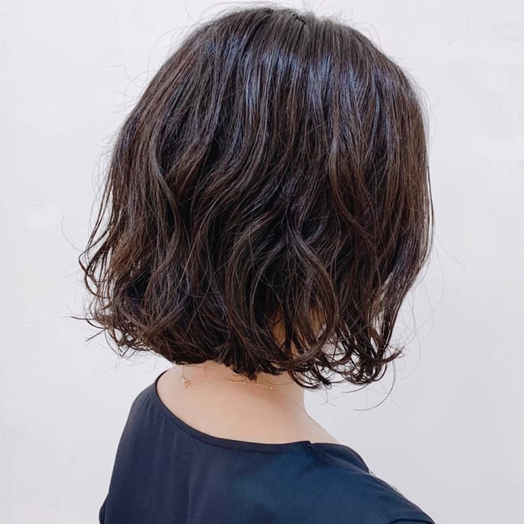 失敗しないパーマボブ ヘアカタログ Ash 横浜店 竹松 由佳 ヘアサロン 美容院 Ash オフィシャルサイト