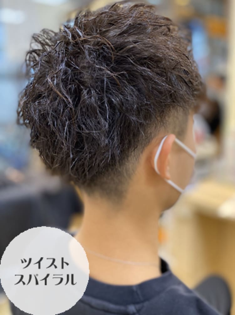 メンズの憧れ カット ツイストパーマ ヘアカタログ Ash 亀戸店 長崎 裕紀 ヘアサロン 美容院 Ash オフィシャルサイト