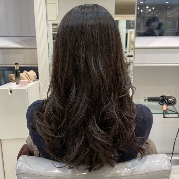 コテ巻き風デジタルパーマ ヘアカタログ Ash 銀座店 中村 洋介 ヘアサロン 美容院 Ash オフィシャルサイト