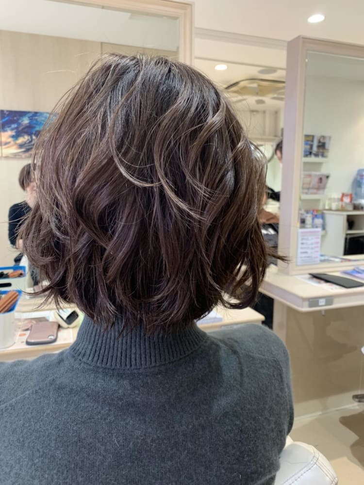 ミセス重めミディアム ヘアカタログ Ash 元住吉店 依田 寿美子 ヘアサロン 美容院 Ash オフィシャルサイト