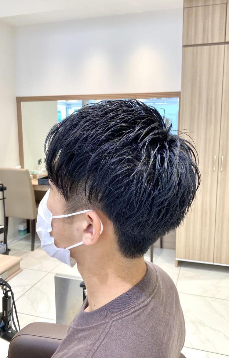 ツーブロ刈り上げマッシュ ヘアカタログ Ash 永福町店 内田 祥太 ヘアサロン 美容院 Ash オフィシャルサイト