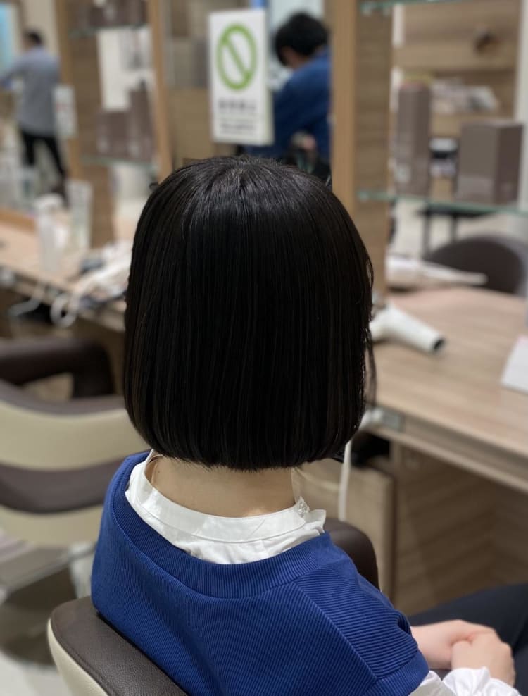 王道ボブ｜ヘアカタログ Ash 十日市場店 絹川 裕也｜ヘアサロン・美容院｜Ash オフィシャルサイト