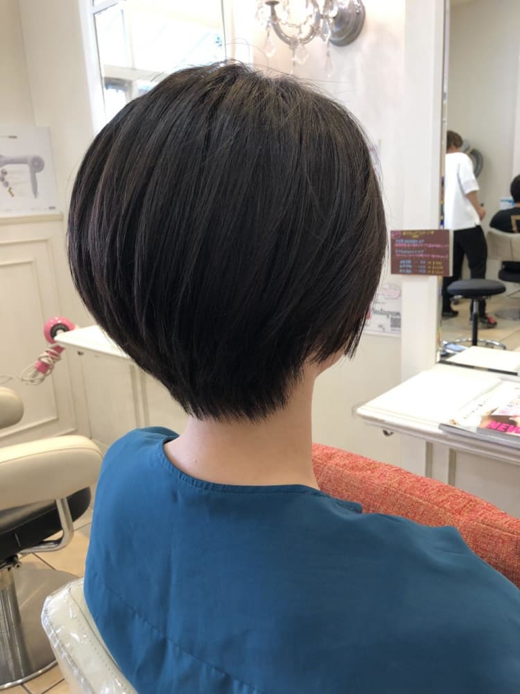王道ショートボブ｜ヘアカタログ Ash 北上尾店 浪川 智充｜ヘアサロン・美容院｜Ash オフィシャルサイト