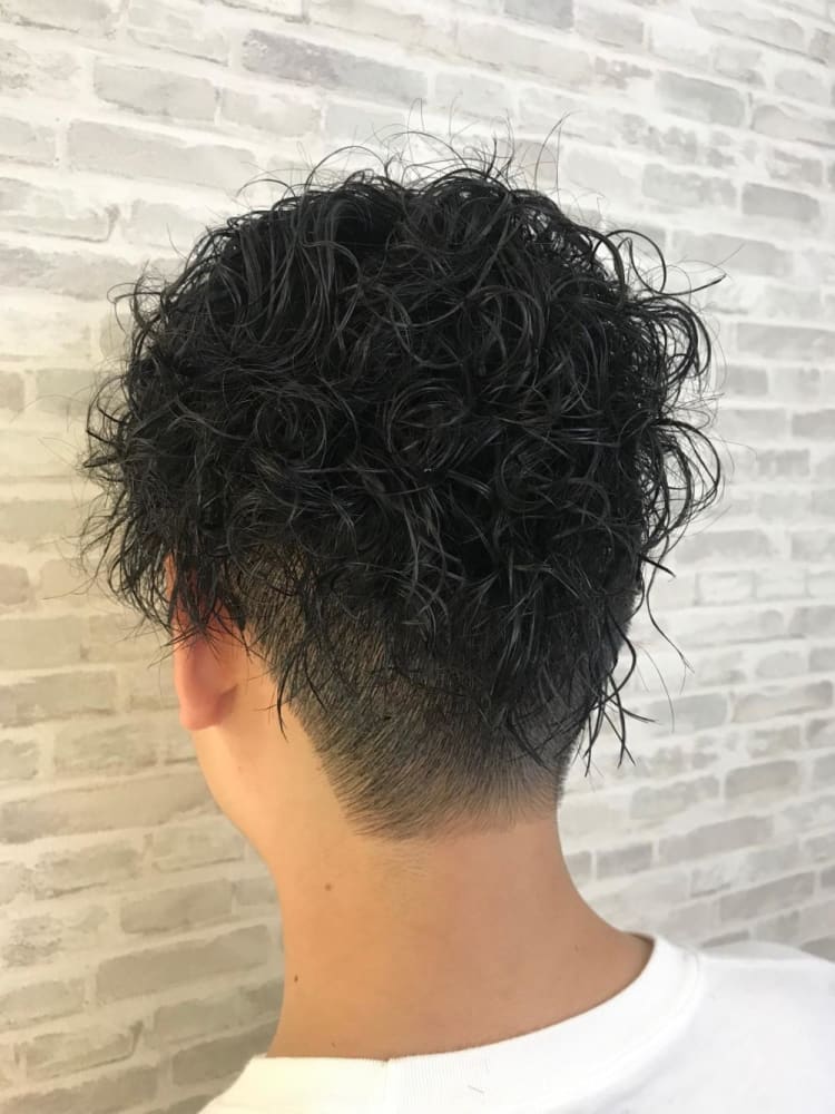 メンズ 刈り上げ ハードパーマ ヘアカタログ Ash 高円寺店 山口 直人 ヘアサロン 美容院 Ash オフィシャルサイト