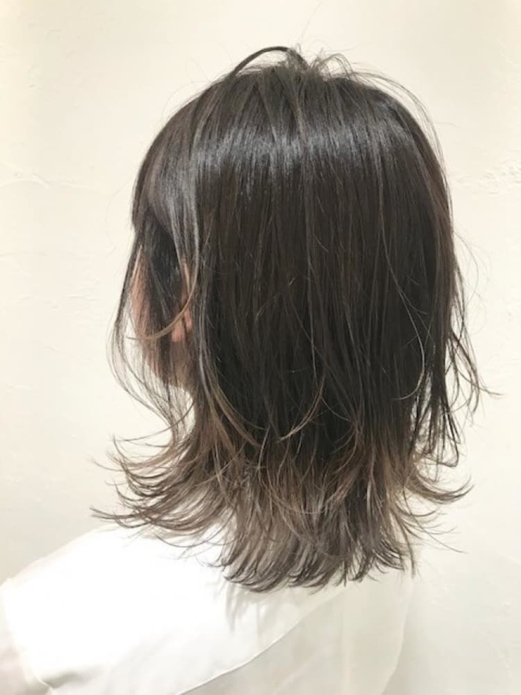 ボブ 裾カラー ヘアカタログ Ash 武蔵小金井店 高橋 優子 ヘアサロン 美容院 Ash オフィシャルサイト