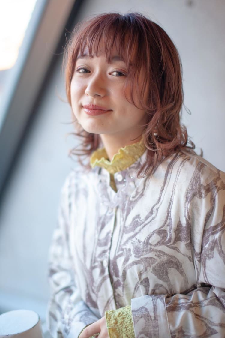 オシャレミディアムヘア ヘアカタログ Ash 池上店 田島 智美 ヘアサロン 美容院 Ash オフィシャルサイト