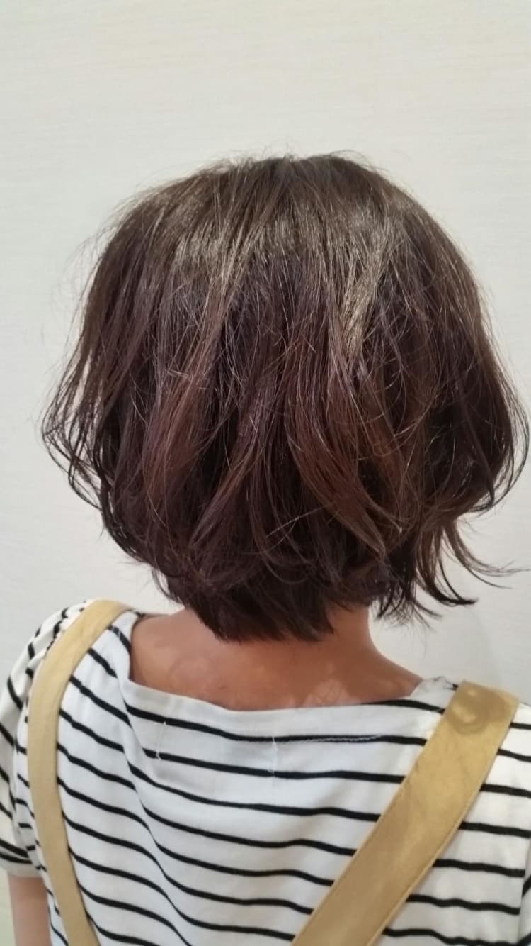 外ハネ×ボブ｜ヘアカタログ Ash 弥生台店 山本 剛士｜ヘアサロン・美容院｜Ash オフィシャルサイト