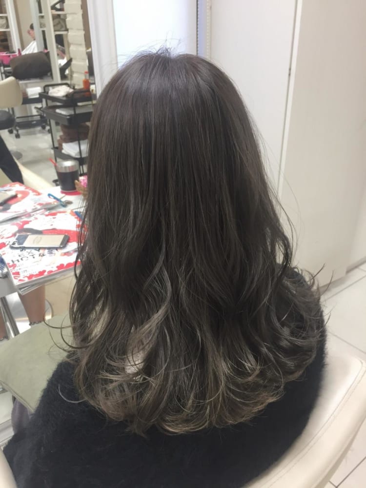 イルミナカラー シルバーアッシュ ヘアカタログ Ash 吉祥寺店 奥田