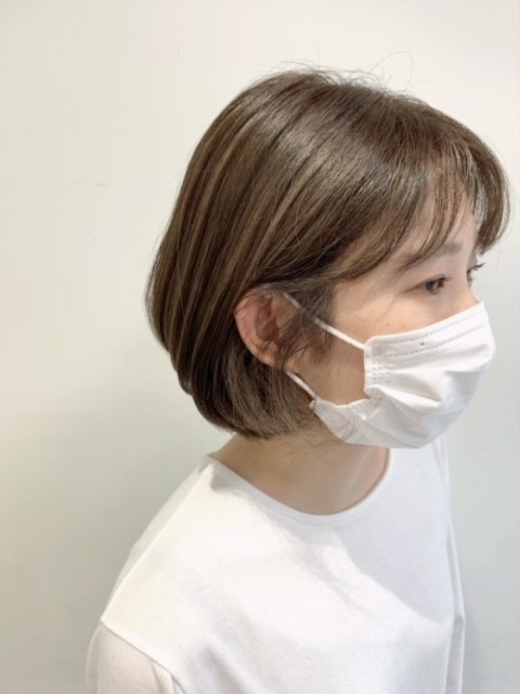 韓国風ボブ ハイライト ヘアカタログ Ash 高円寺店 星野 玲奈 ヘアサロン 美容院 Ash オフィシャルサイト 韓国風ボブ ハイライト ヘアカタログ Ash 高円寺店 星野 玲奈 ヘアサロン 美容院 Ash オフィシャルサイト