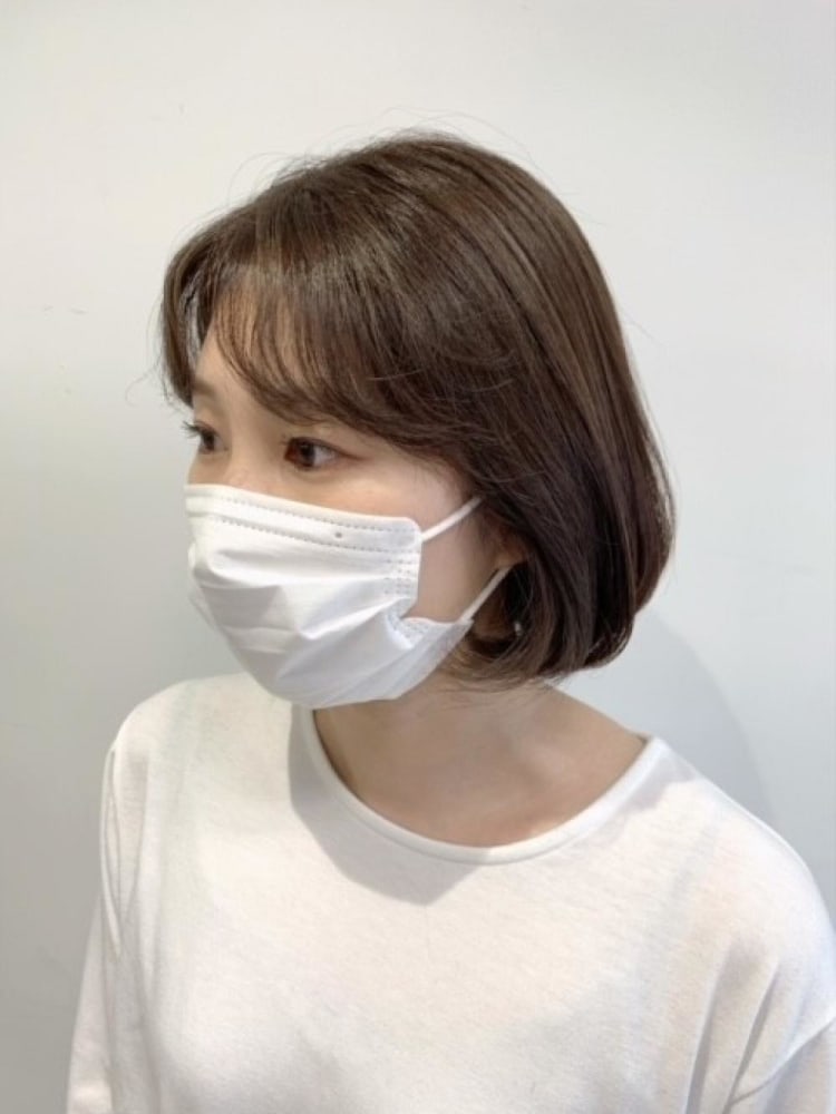 韓国風ボブ ハイライト ヘアカタログ Ash 高円寺店 星野 玲奈 ヘアサロン 美容院 Ash オフィシャルサイト