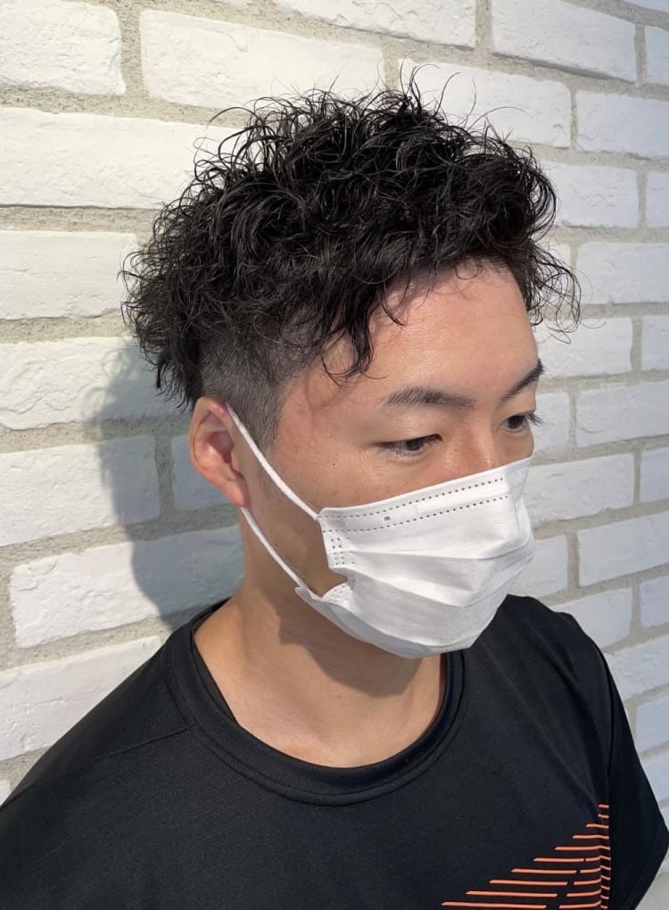 ショートツイストスパイラルパーマ ヘアカタログ Ash 十日市場店 手代木 寛朗 ヘアサロン 美容院 Ash オフィシャルサイト