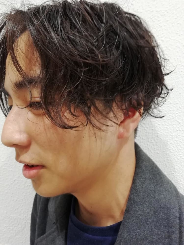 トランクスヘア パーマ ヘアカタログ Ash 元住吉店 木村 和人 ヘアサロン 美容院 Ash オフィシャルサイト