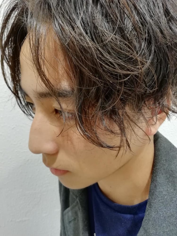 トランクスヘア パーマ ヘアカタログ Ash 元住吉店 木村 和人 ヘアサロン 美容院 Ash オフィシャルサイト