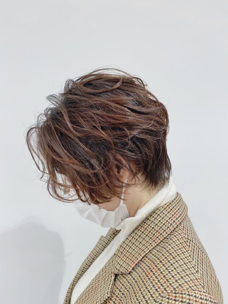 小顔効果 艶ショート ヘアカタログ Ash 練馬店 谷尾 拓海 ヘアサロン 美容院 Ash オフィシャルサイト