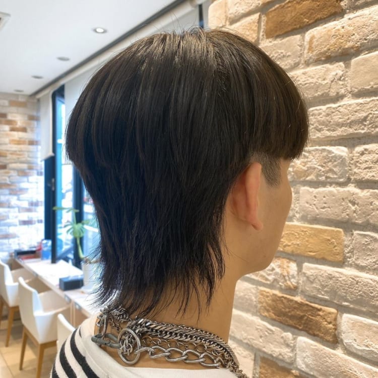 韓国マッシュウルフ ヘアカタログ Ash 町田駅前通り店 内野 光葉 ヘアサロン 美容院 Ash オフィシャルサイト